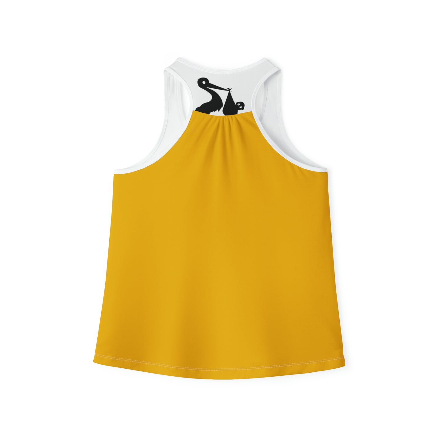 GRUMONH Women's Tank Top Yellow back