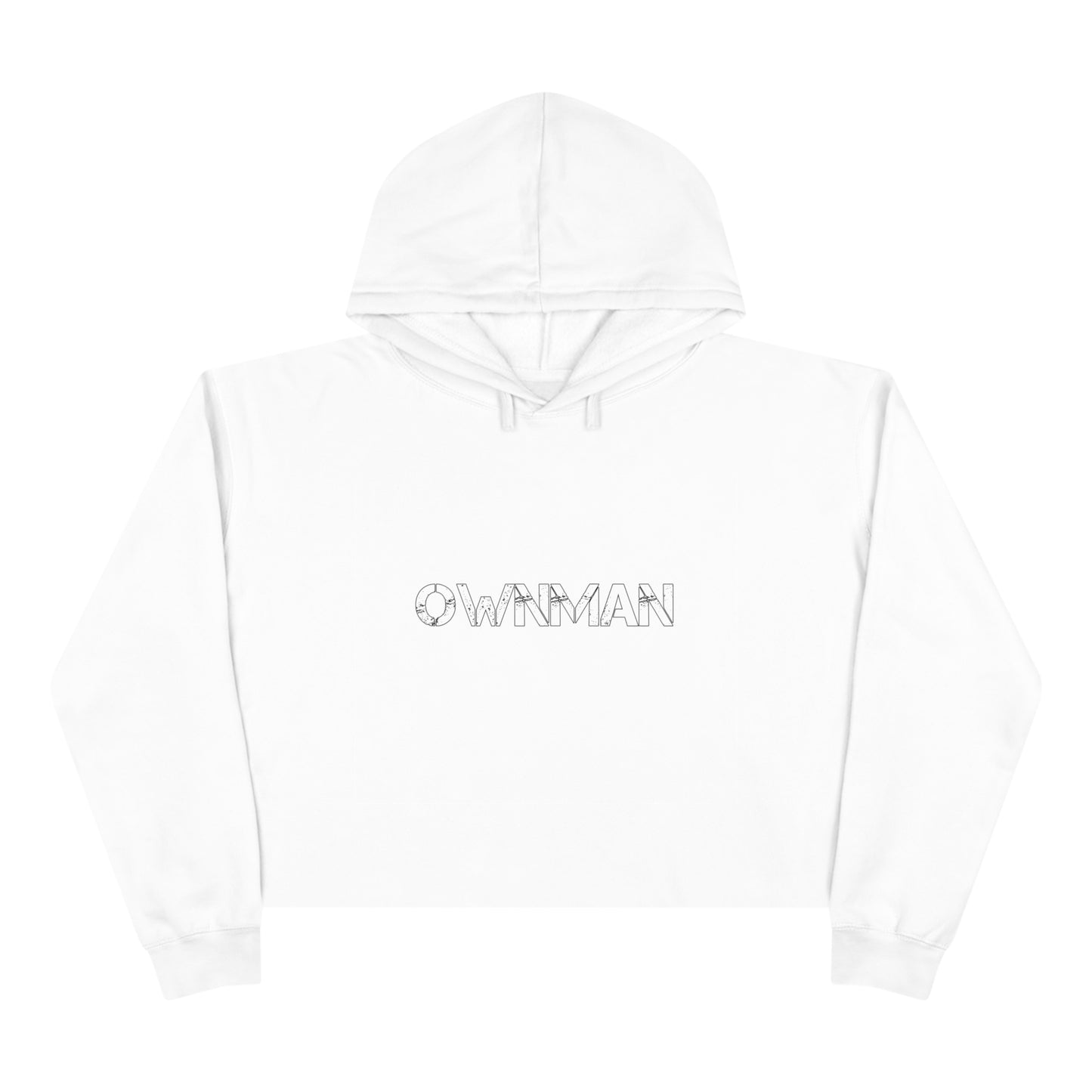 Women’s OWNMAN Crop Hoodie