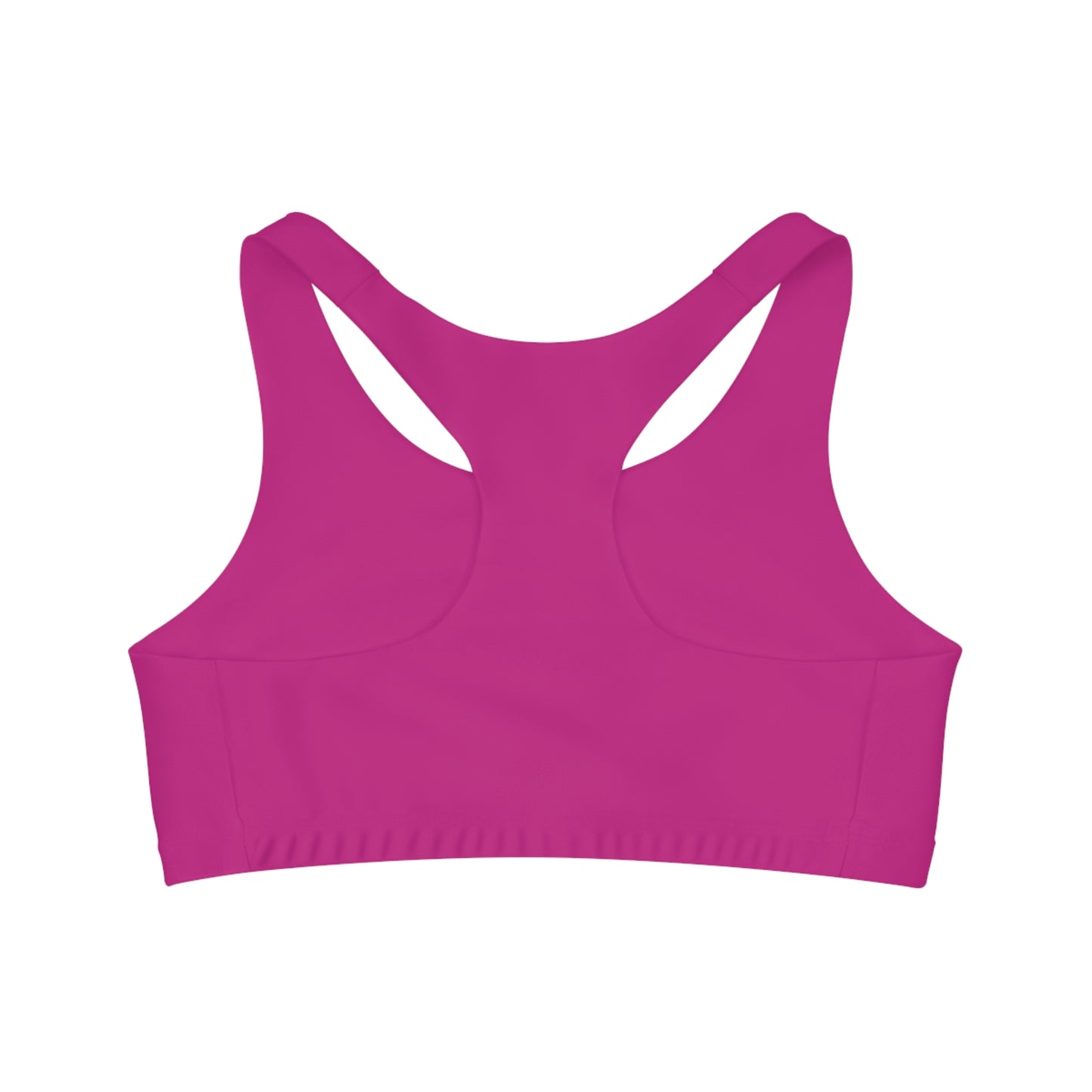 GRUMONH Seamless Sports Bra Dark Pink