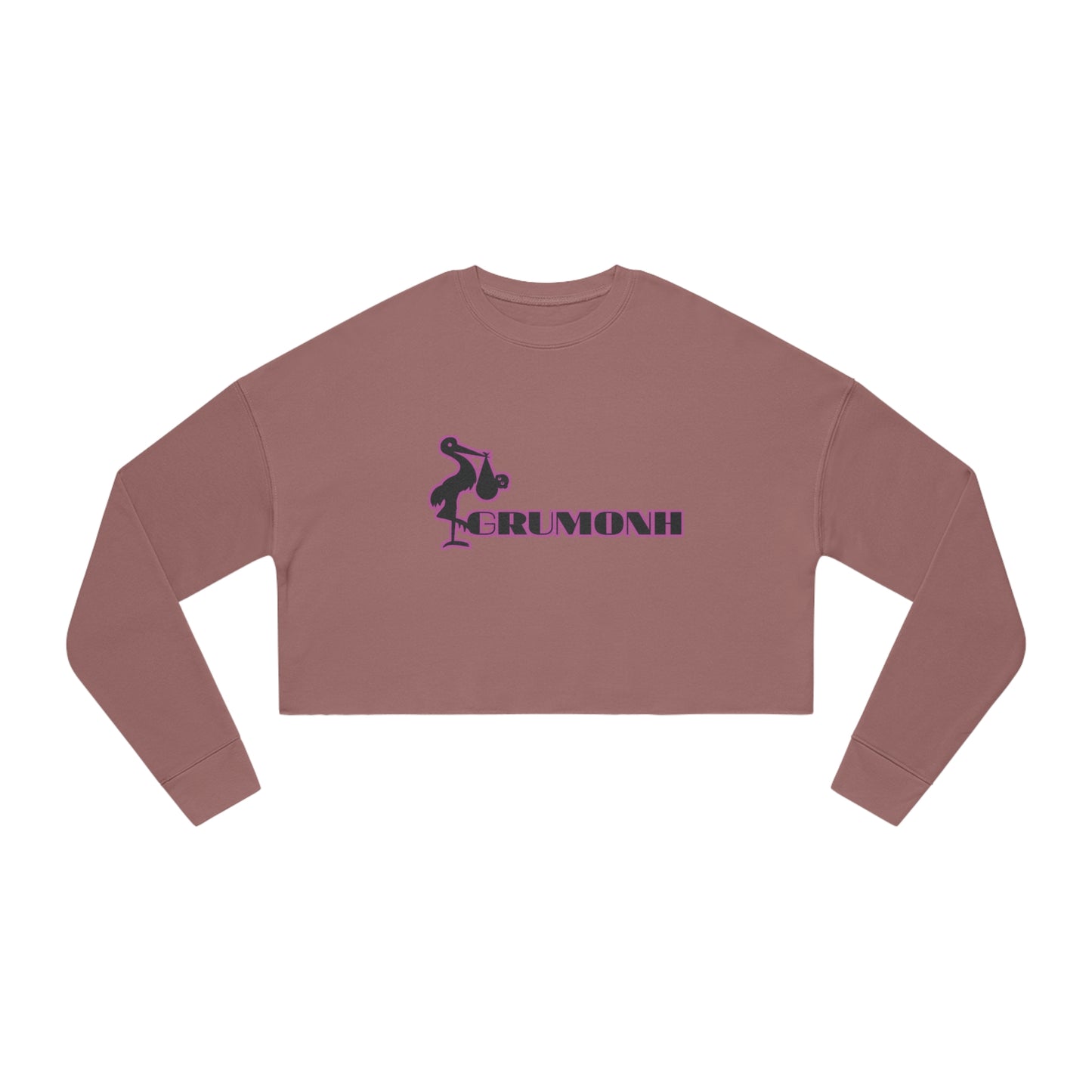 GRUMONH Women's Cropped Sweatshirt