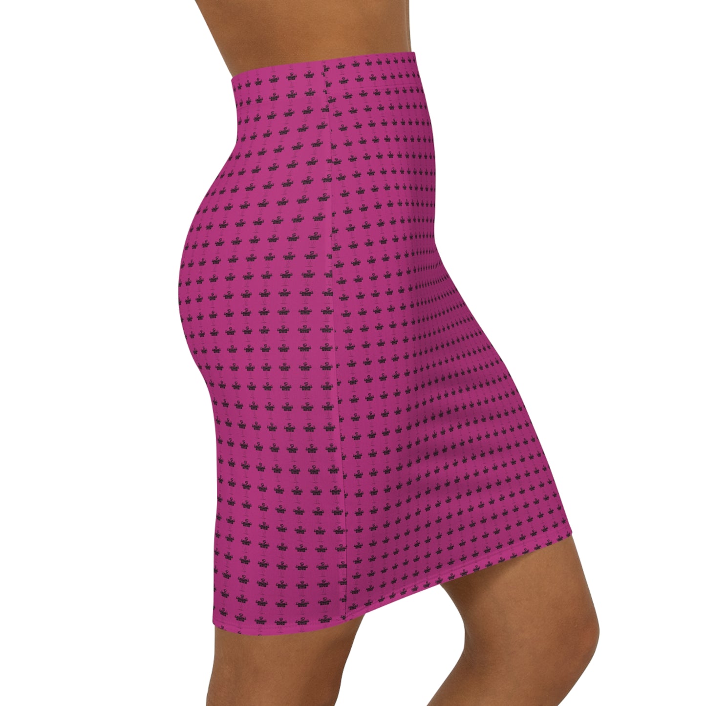 OWN MAN Women's Mini Skirt Pink