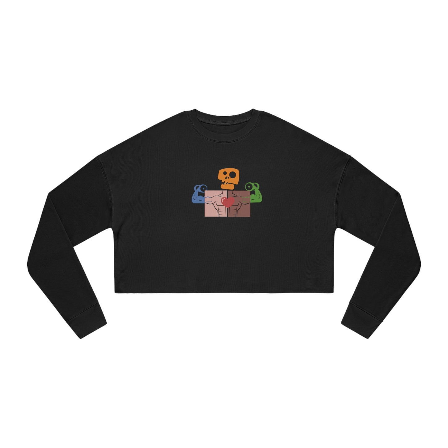 OWN MAN Women's Cropped Sweatshirt