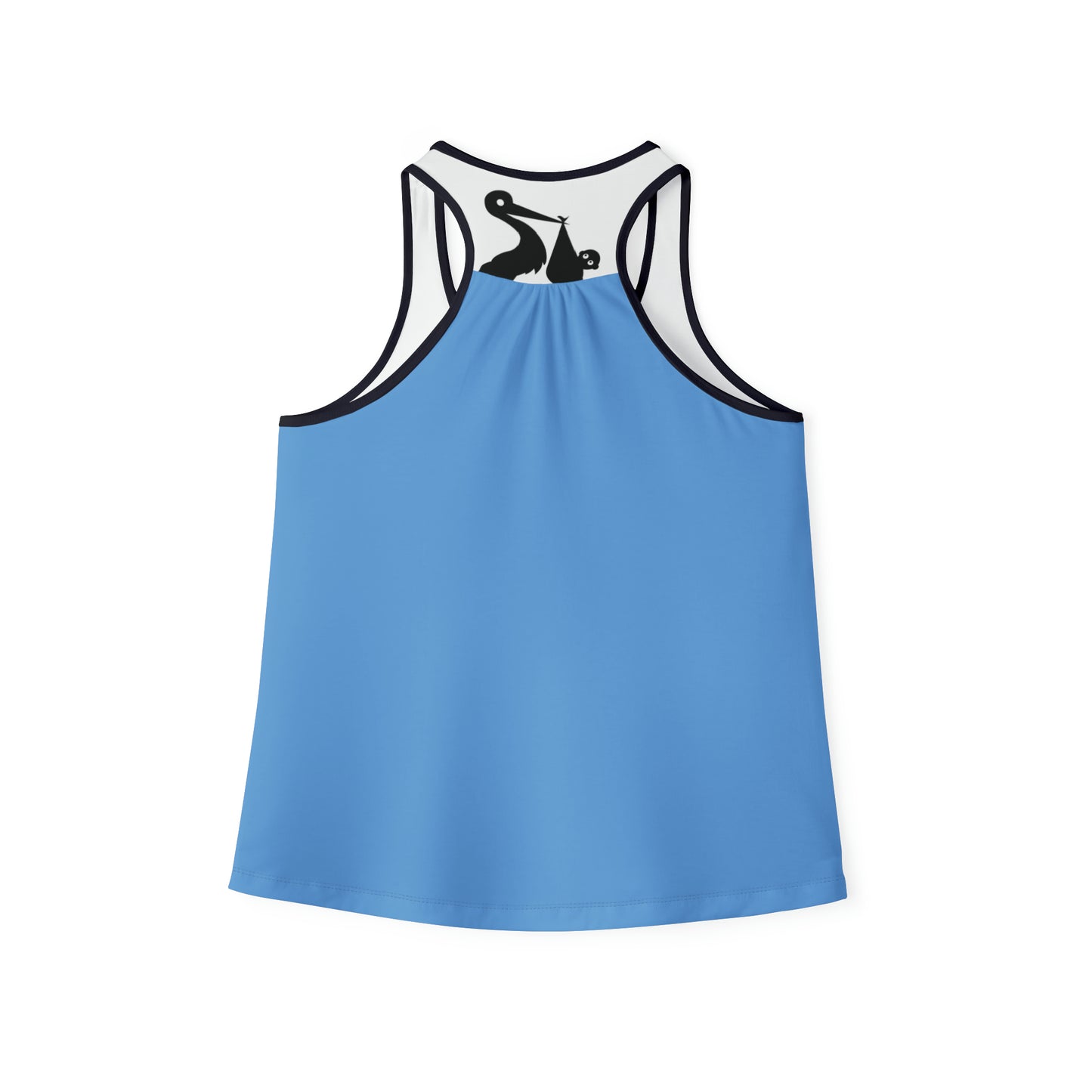 GRUMONH Women's Tank Top Sky Blue back