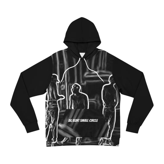 BIG BLUNT SMALL CIRCLE - Unisex Heavy Blend™ Hooded Sweatshirt