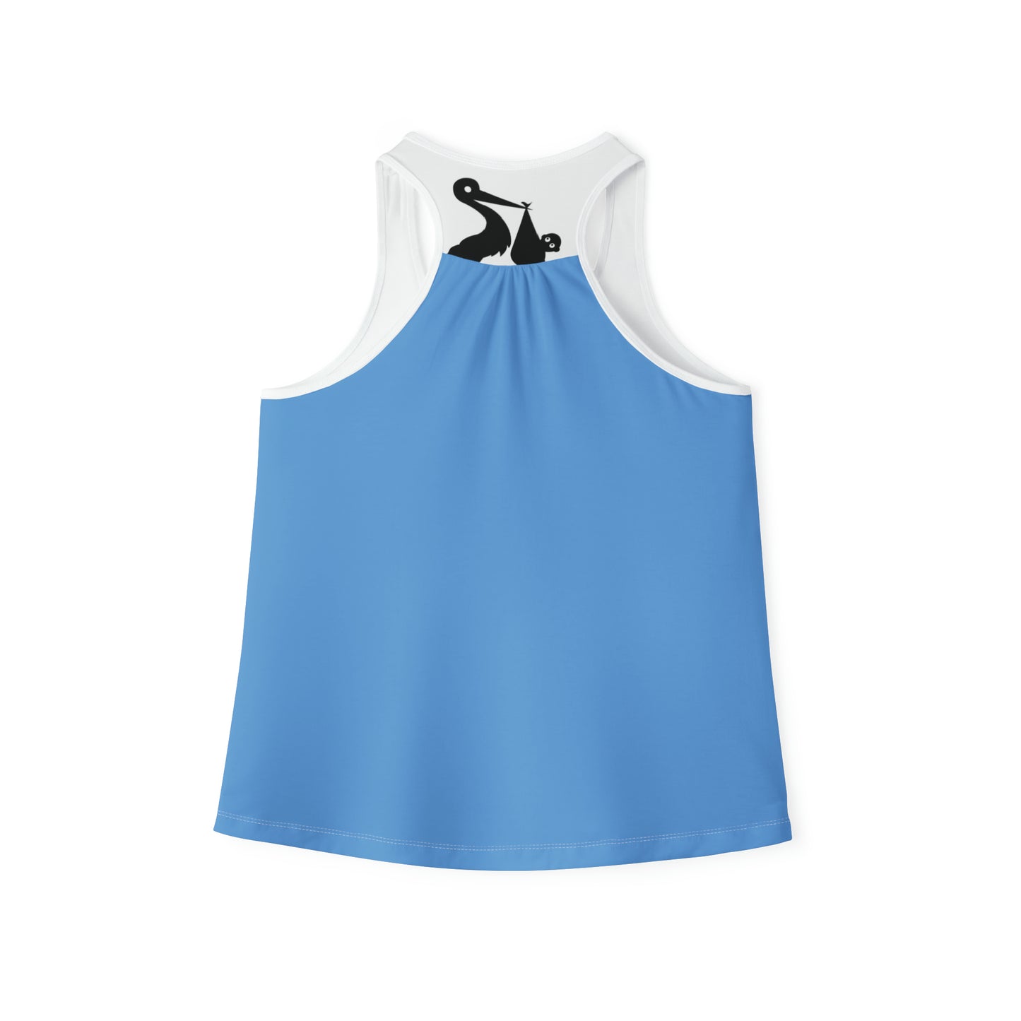 GRUMONH Women's Tank Top Sky Blue back