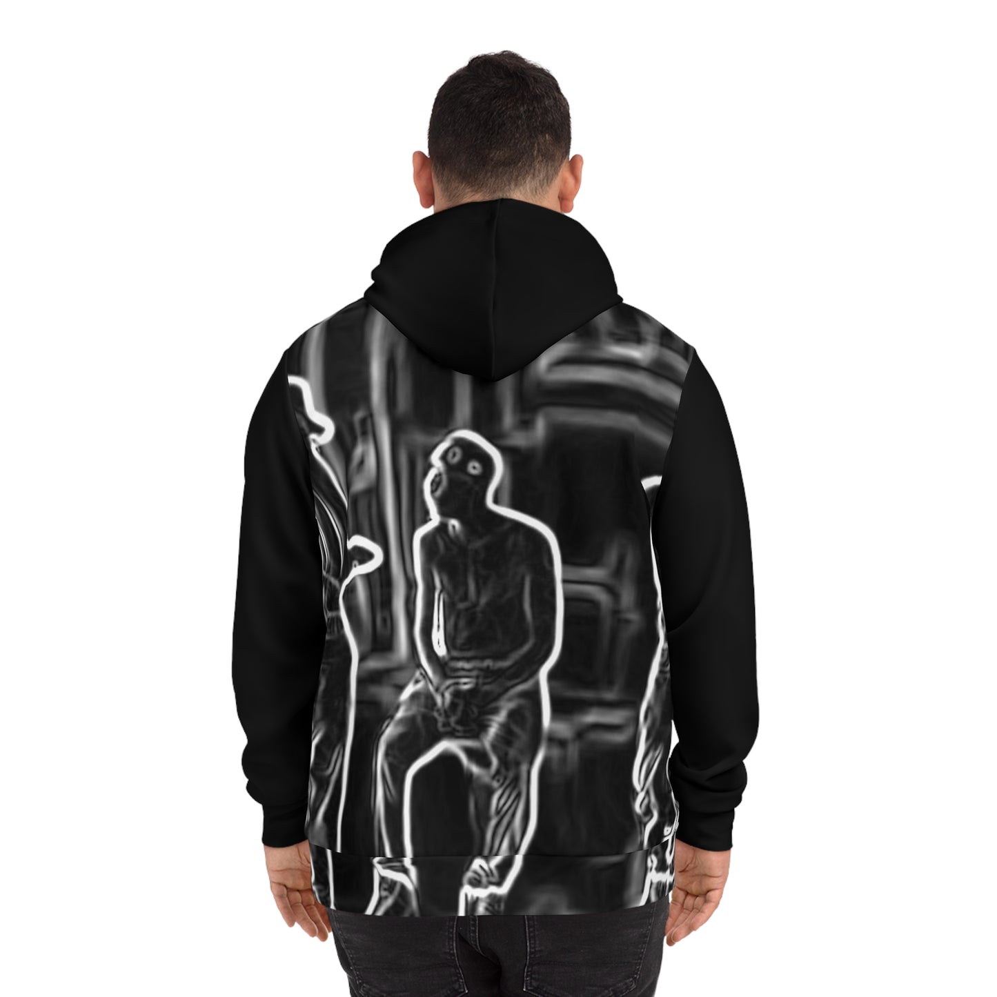 BIG BLUNT SMALL CIRCLE - Unisex Heavy Blend™ Hooded Sweatshirt