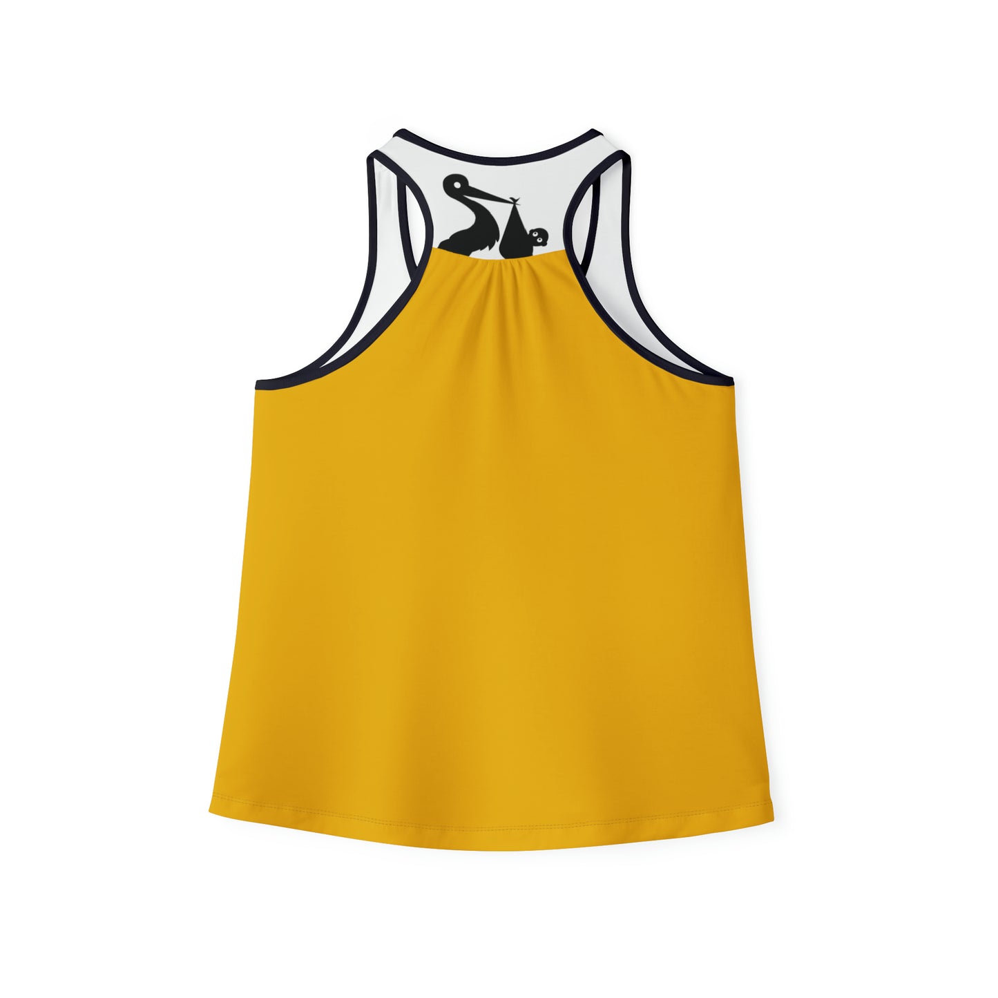 GRUMONH Women's Tank Top Yellow back