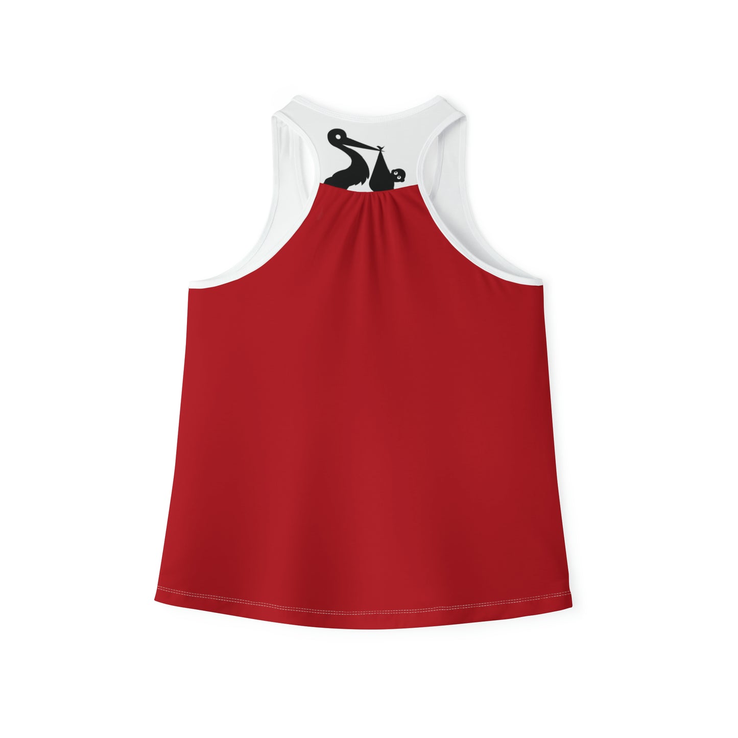 GRUMONH Women's Tank Top Red back