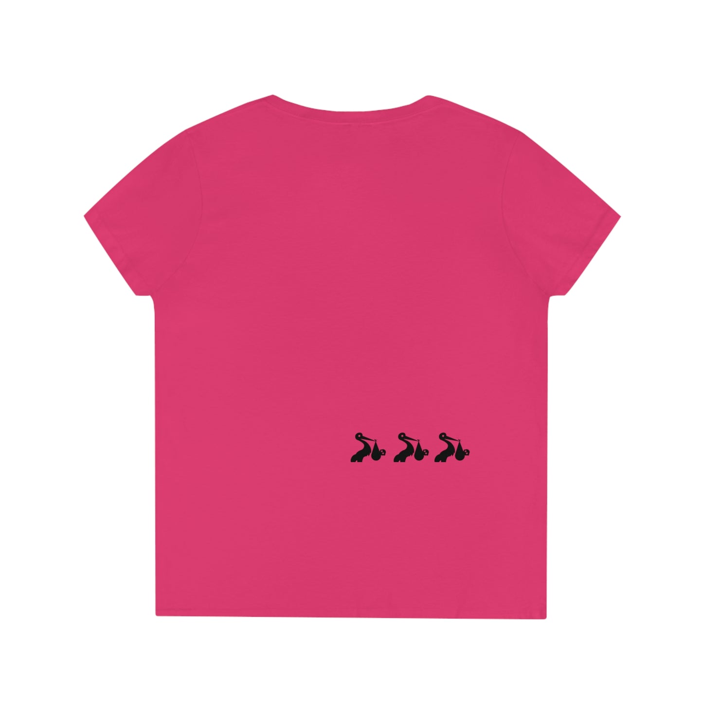 GRUMONH Ladies' V-Neck T-Shirt