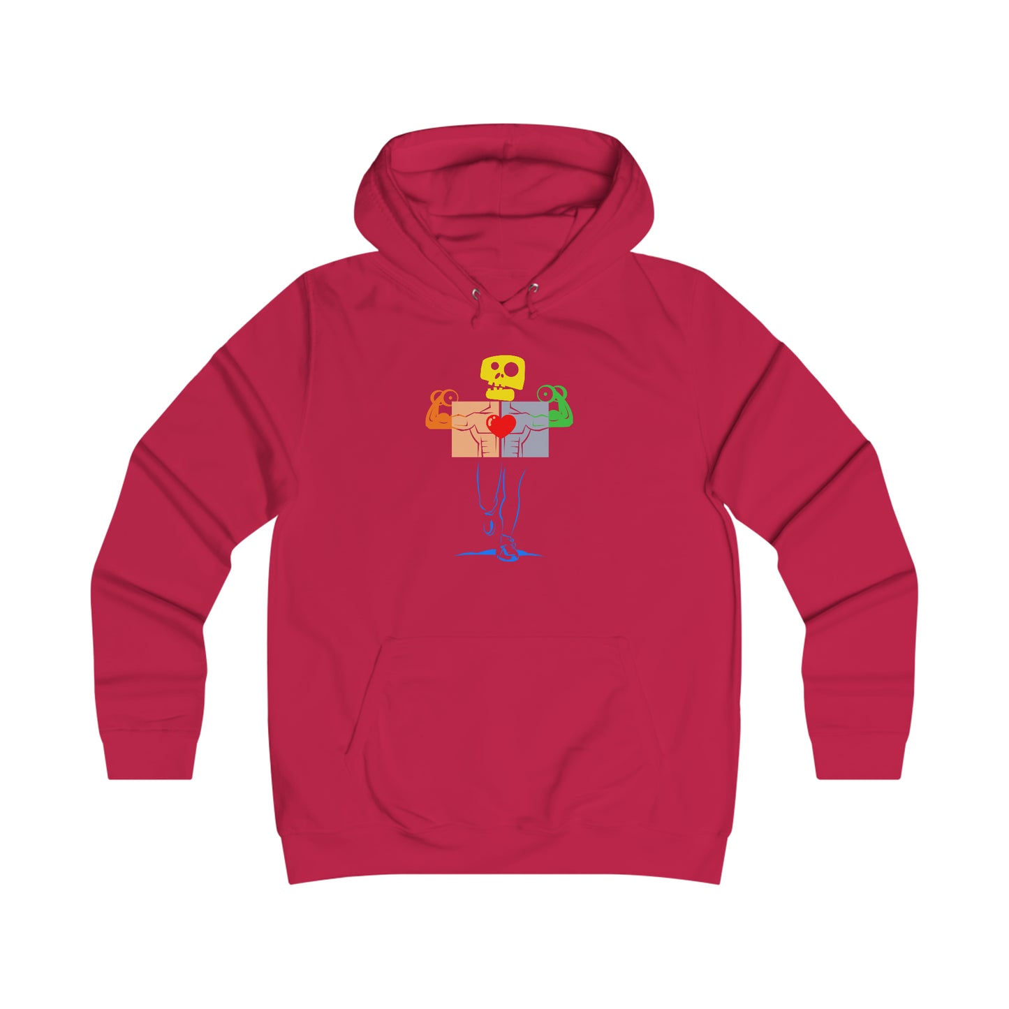 OWN MAN - Girlie College Hoodie