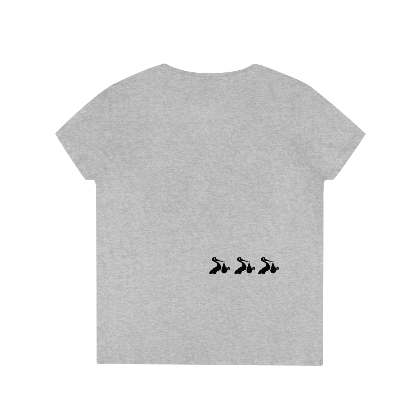 GRUMONH Ladies' V-Neck T-Shirt