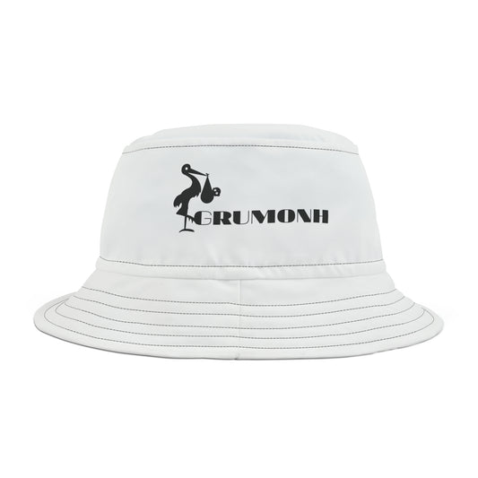 GRUMONH Bucket Hat White