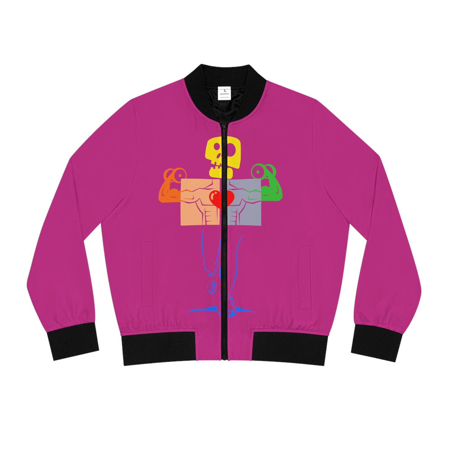 OWN MAN - Women's Bomber Jacket (AOP)