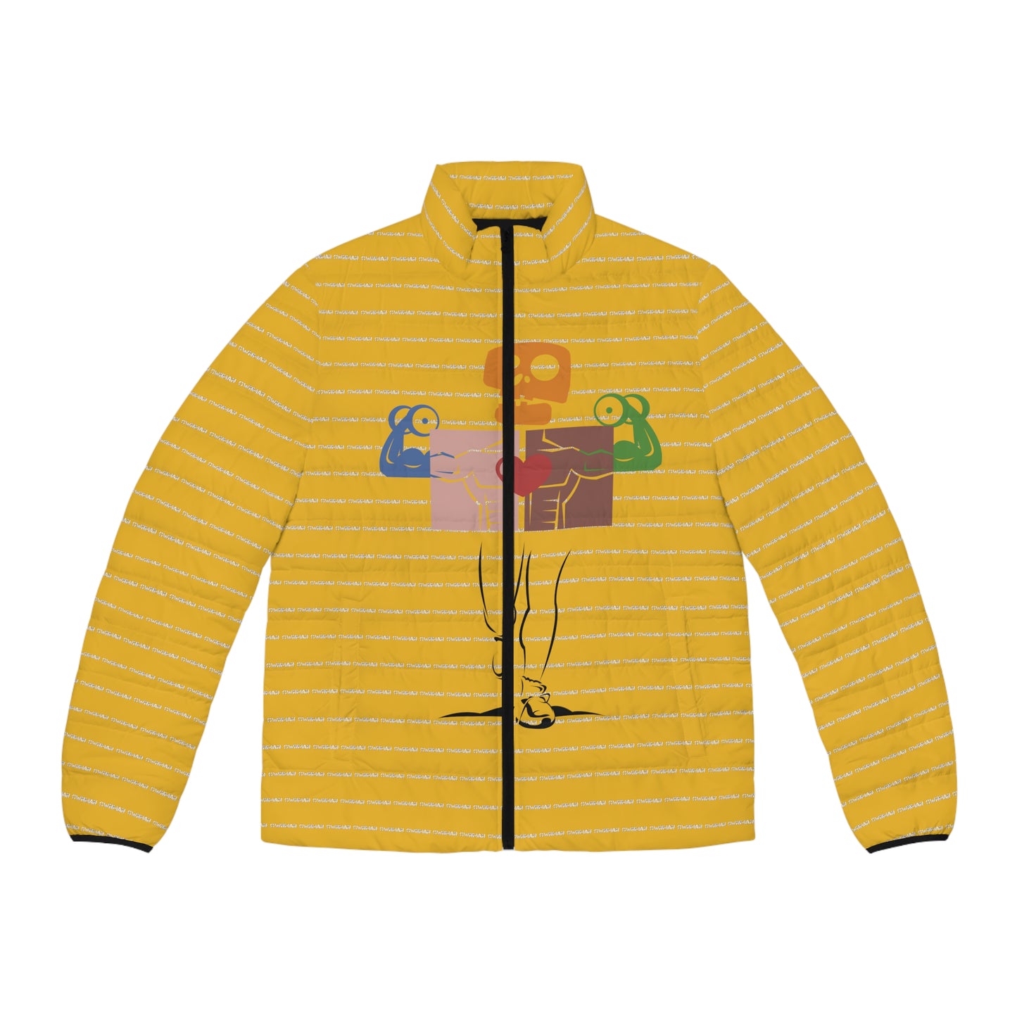 OWNMAN - Men's Puffer Jacket (AOP)