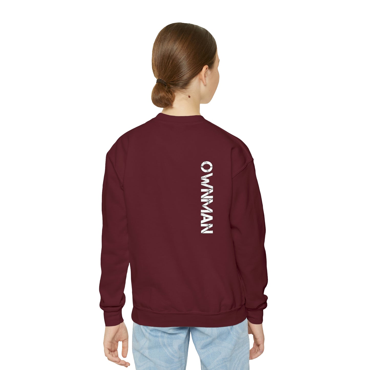 OWN MAN Youth Crewneck Sweatshirt