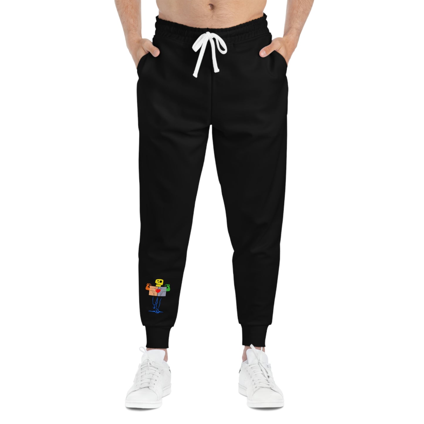 OWN MAN - Athletic Joggers Black