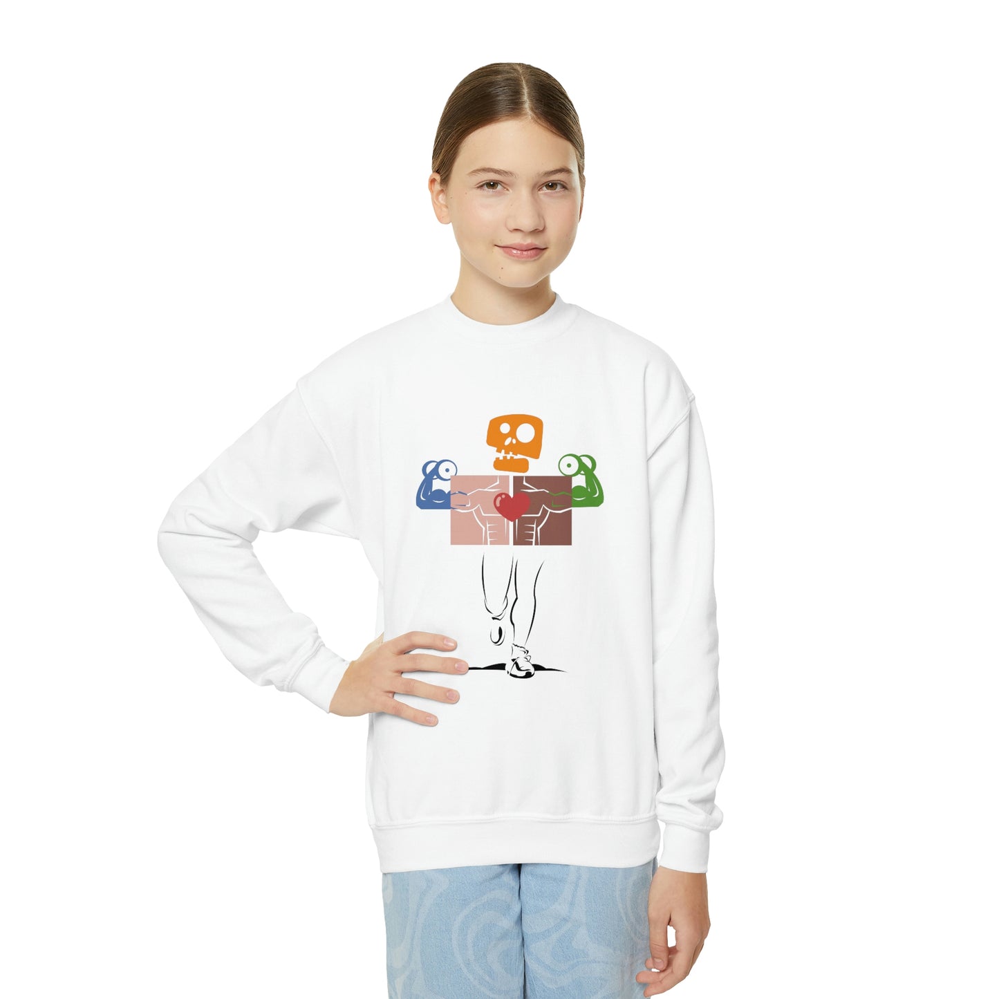 OWN MAN Youth Crewneck Sweatshirt