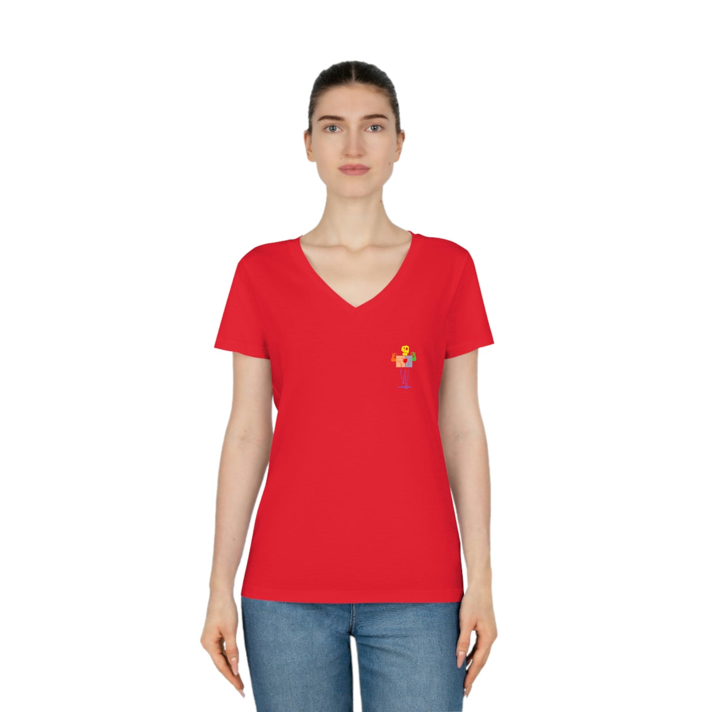 OWN MAN - Women's Evoker V-Neck T-Shirt