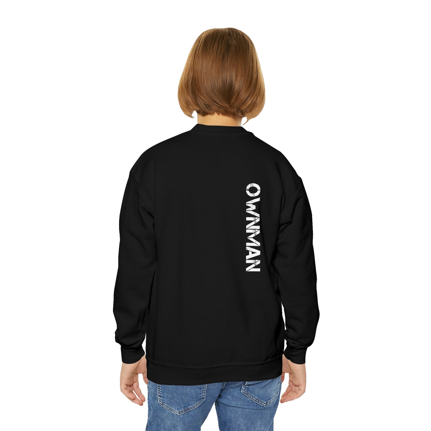 OWN MAN Youth Crewneck Sweatshirt