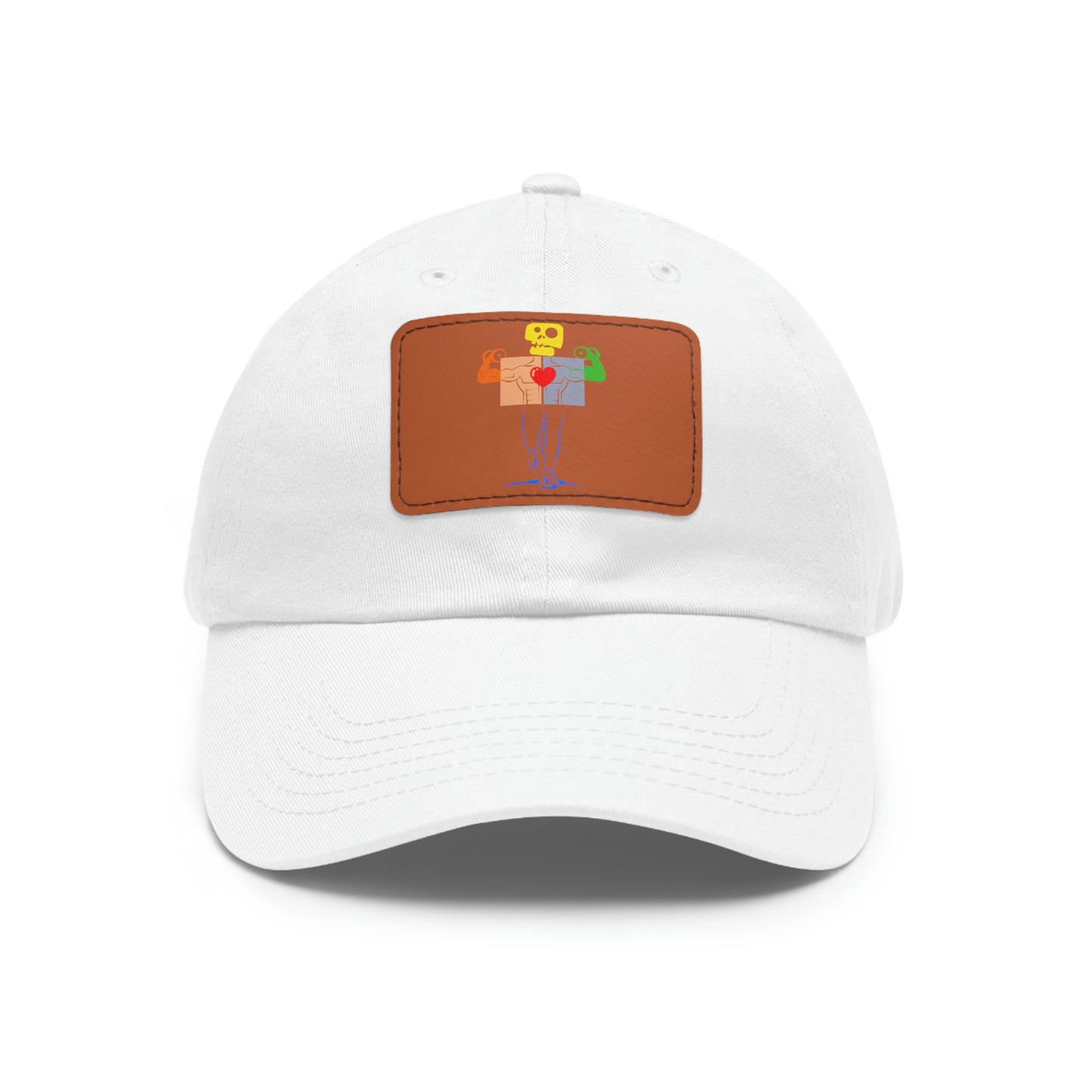 OWN MAN - Dad Hat with Leather Patch