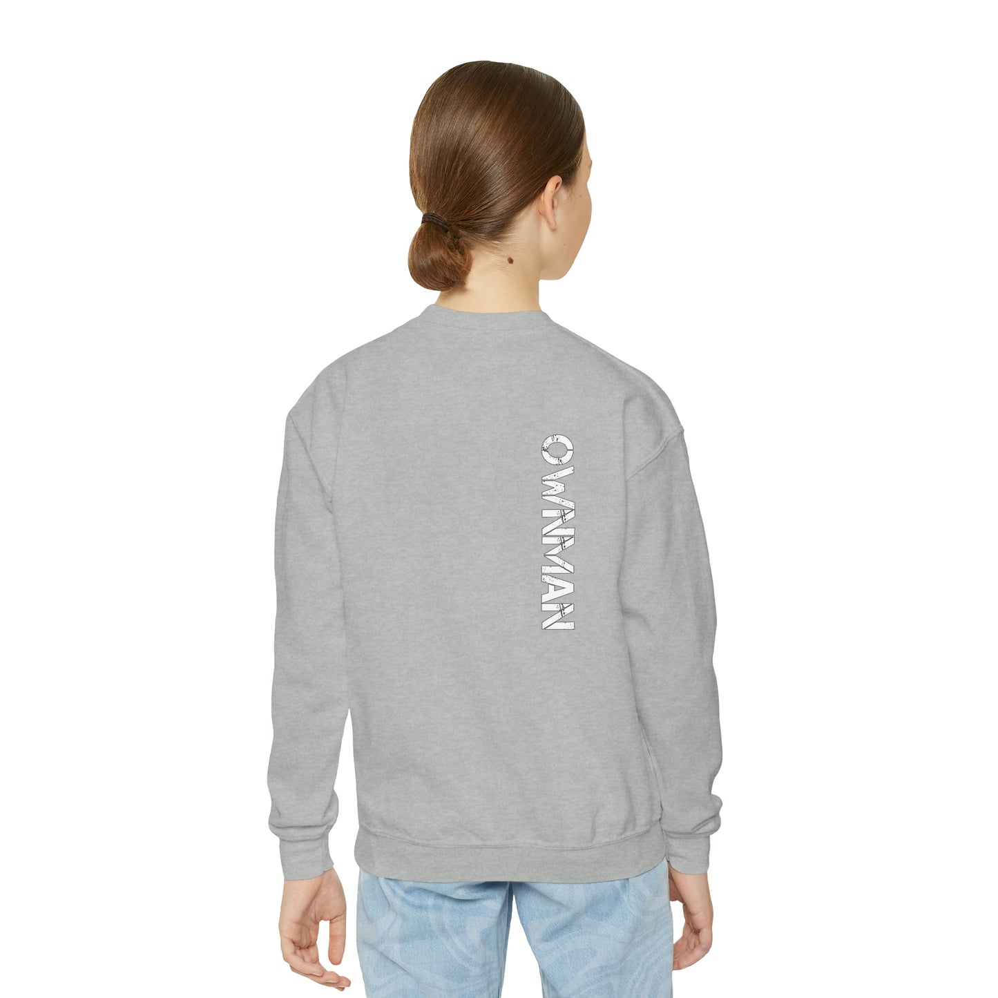 OWN MAN Youth Crewneck Sweatshirt
