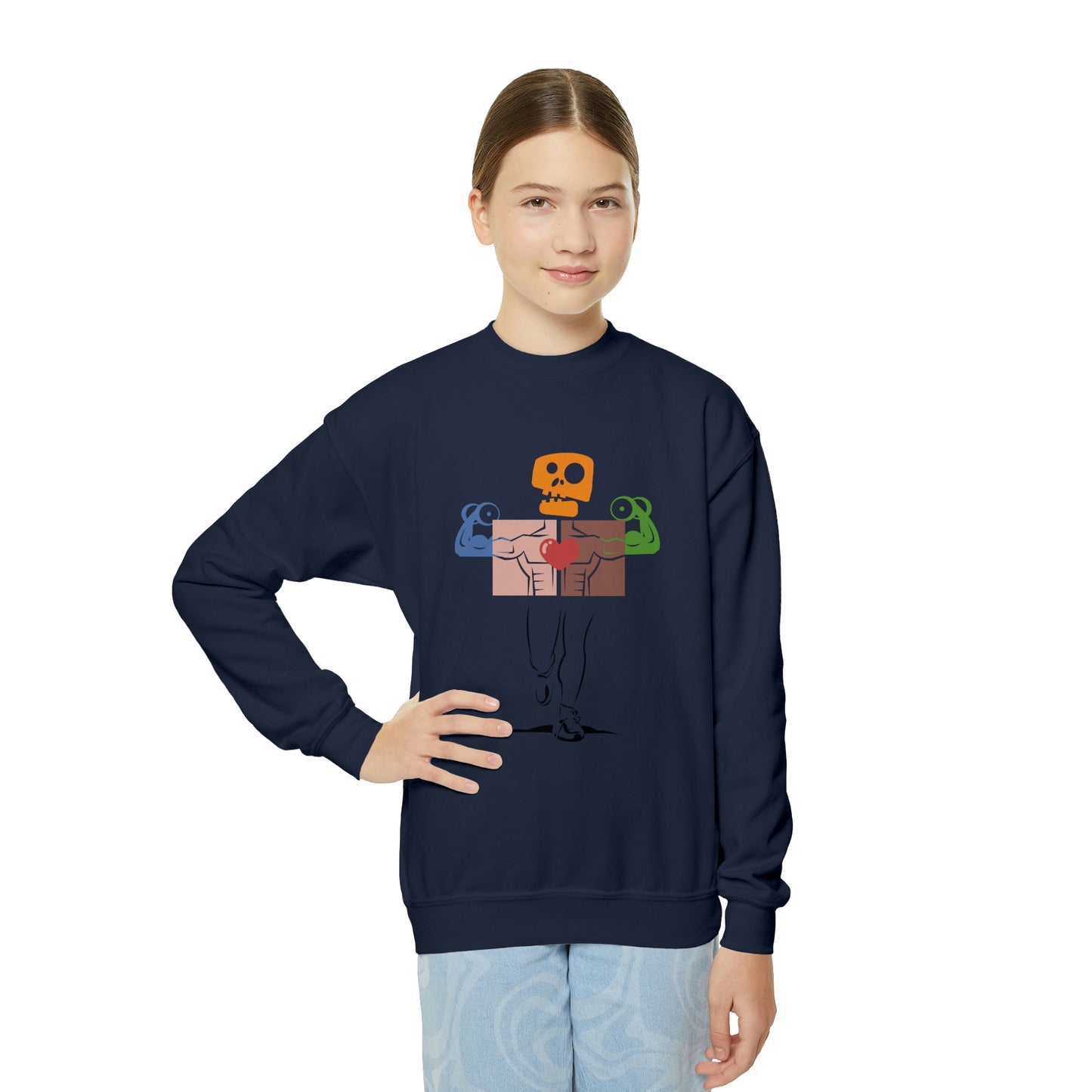 OWN MAN Youth Crewneck Sweatshirt