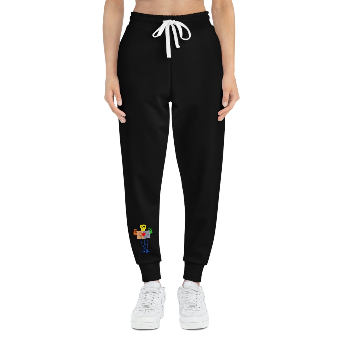 OWN MAN - Athletic Joggers Black