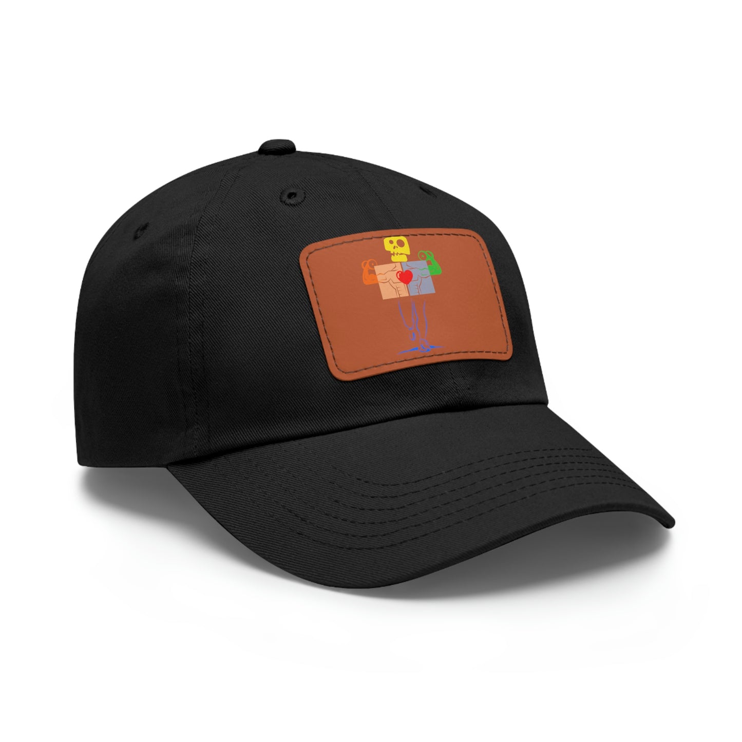 OWN MAN - Dad Hat with Leather Patch