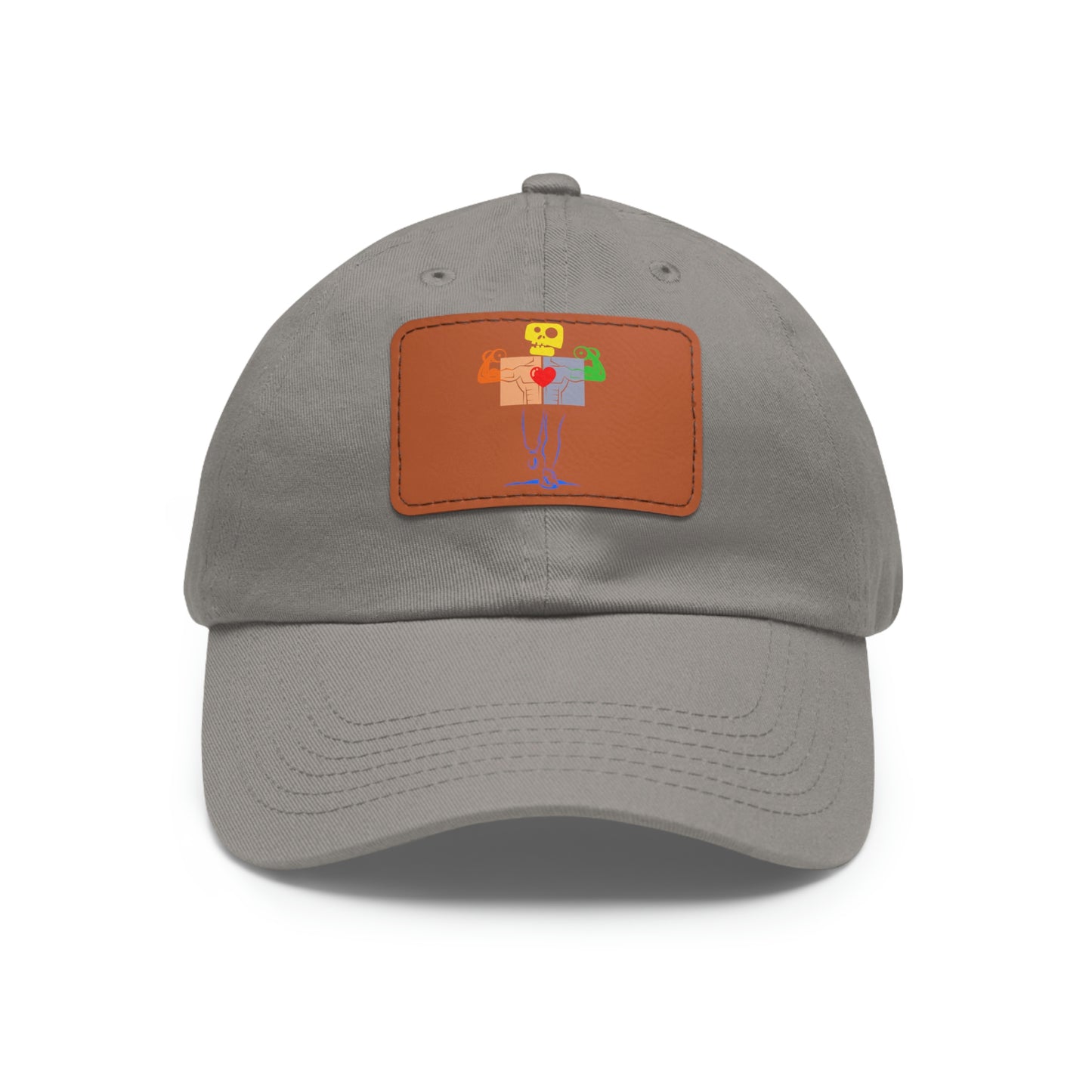 OWN MAN - Dad Hat with Leather Patch