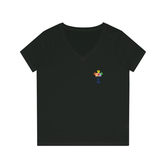 OWN MAN - Women's Evoker V-Neck T-Shirt