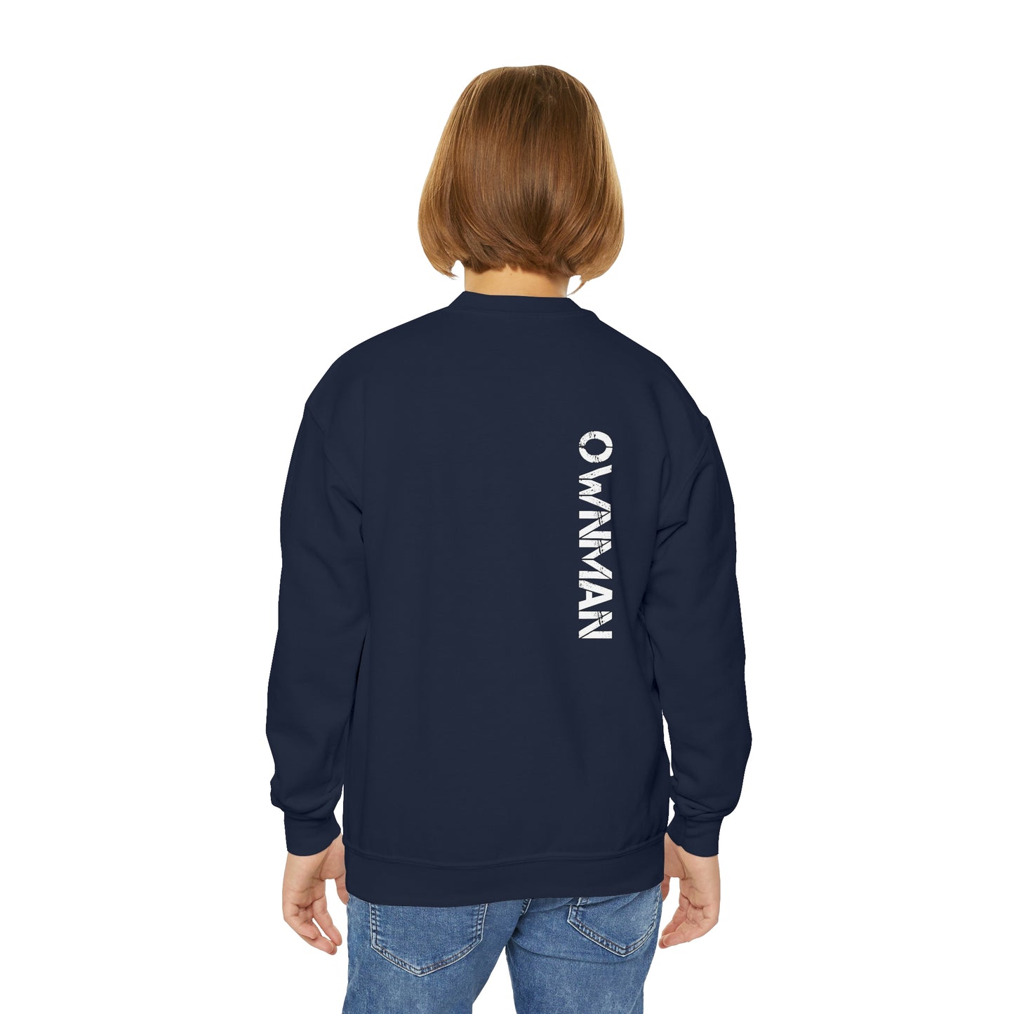 OWN MAN Youth Crewneck Sweatshirt