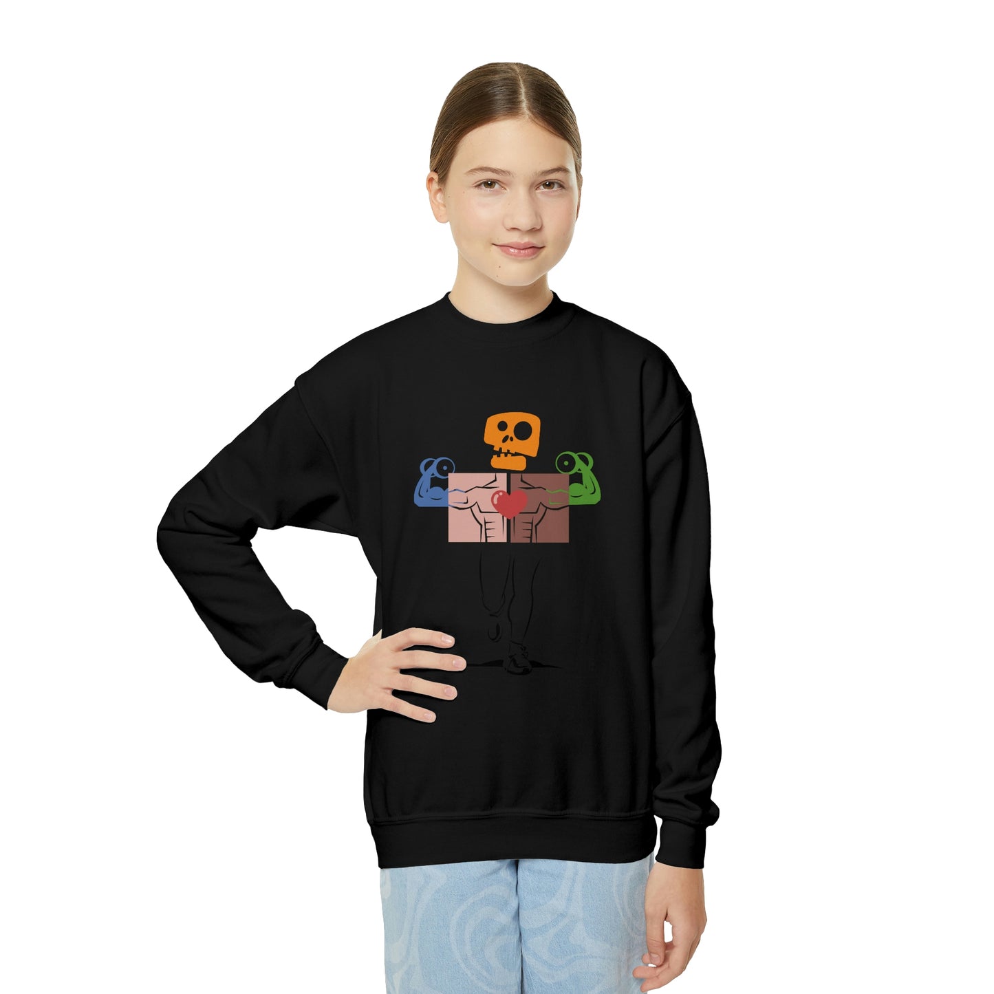 OWN MAN Youth Crewneck Sweatshirt