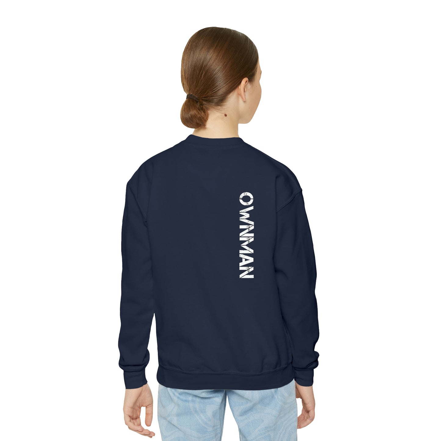 OWN MAN Youth Crewneck Sweatshirt
