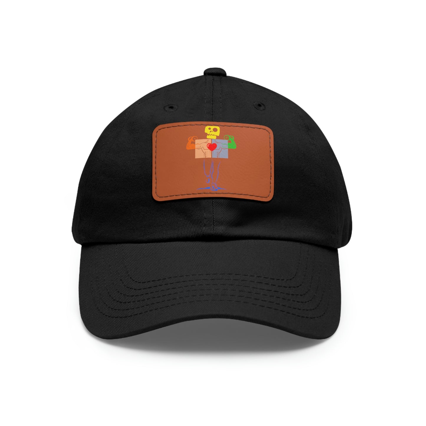 OWN MAN - Dad Hat with Leather Patch