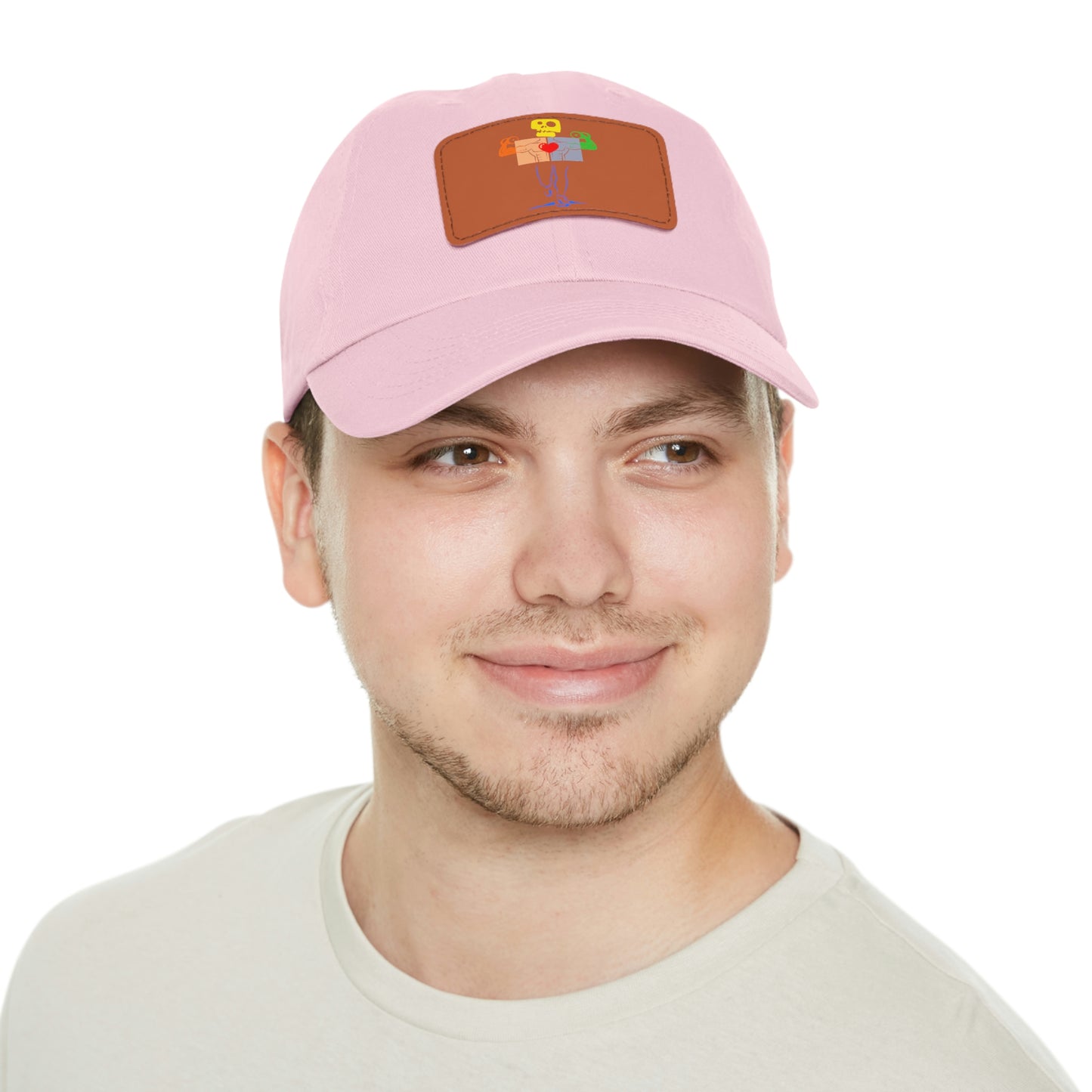 OWN MAN - Dad Hat with Leather Patch