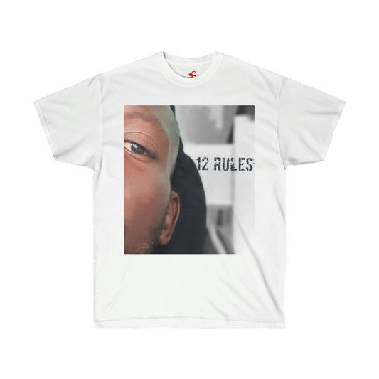JOURNEY JOHNSON - 12 Rules Unisex Ultra Cotton Tee
