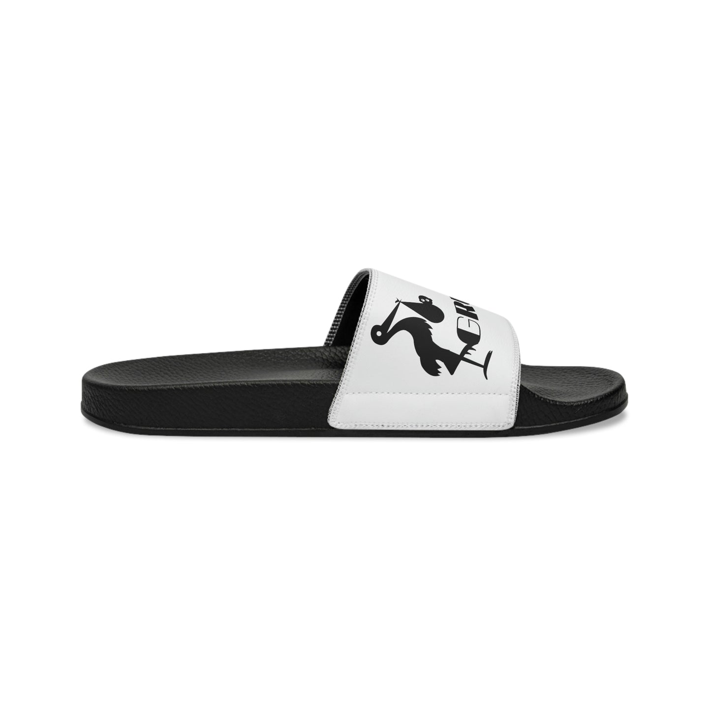 GRUMONH - Men's Slide Sandals White