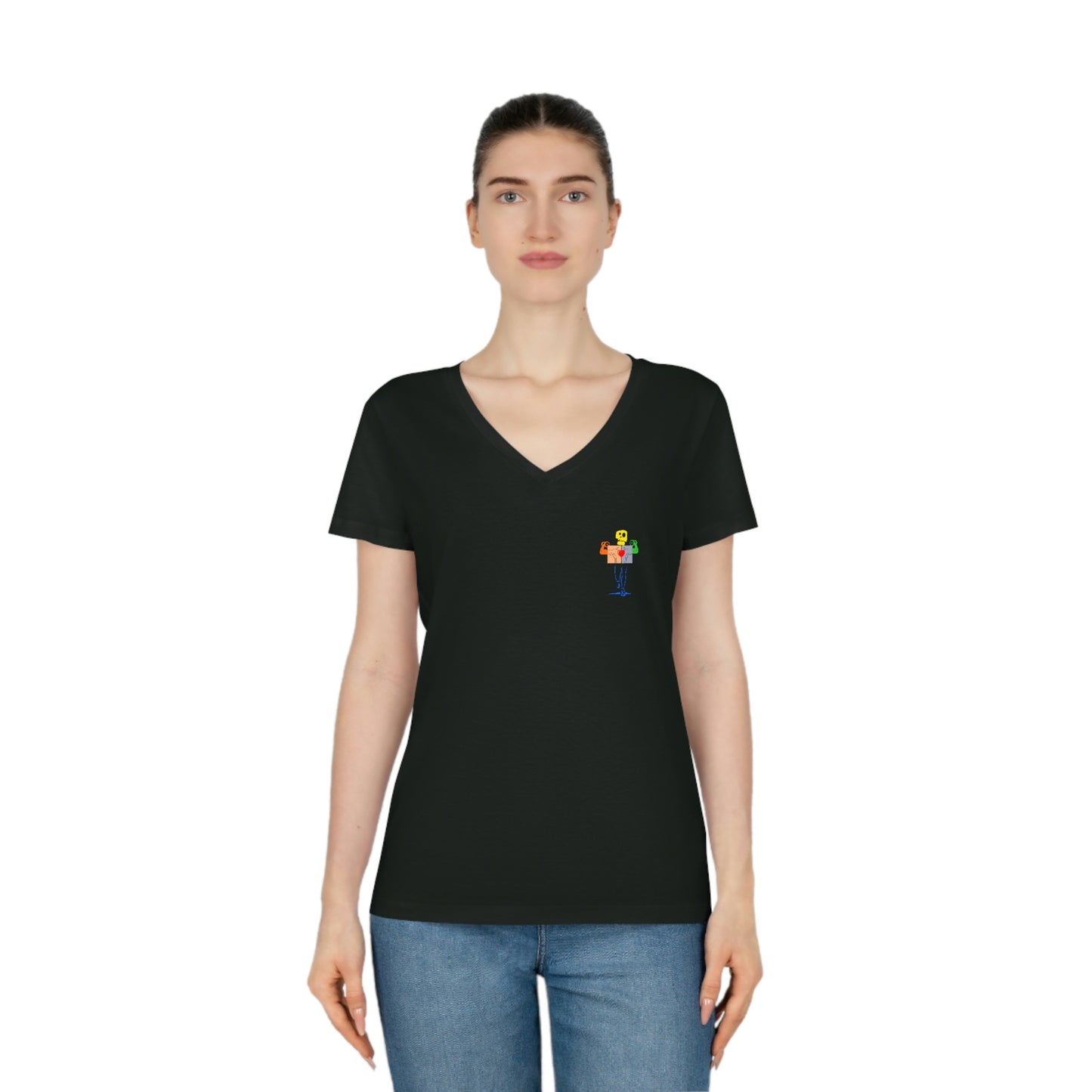 OWN MAN - Women's Evoker V-Neck T-Shirt