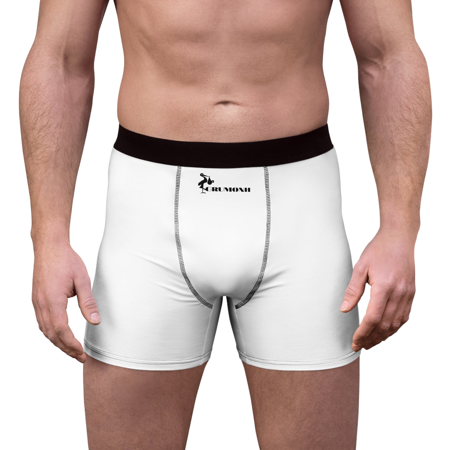 GRUMONH Men's Boxer Briefs (AOP)