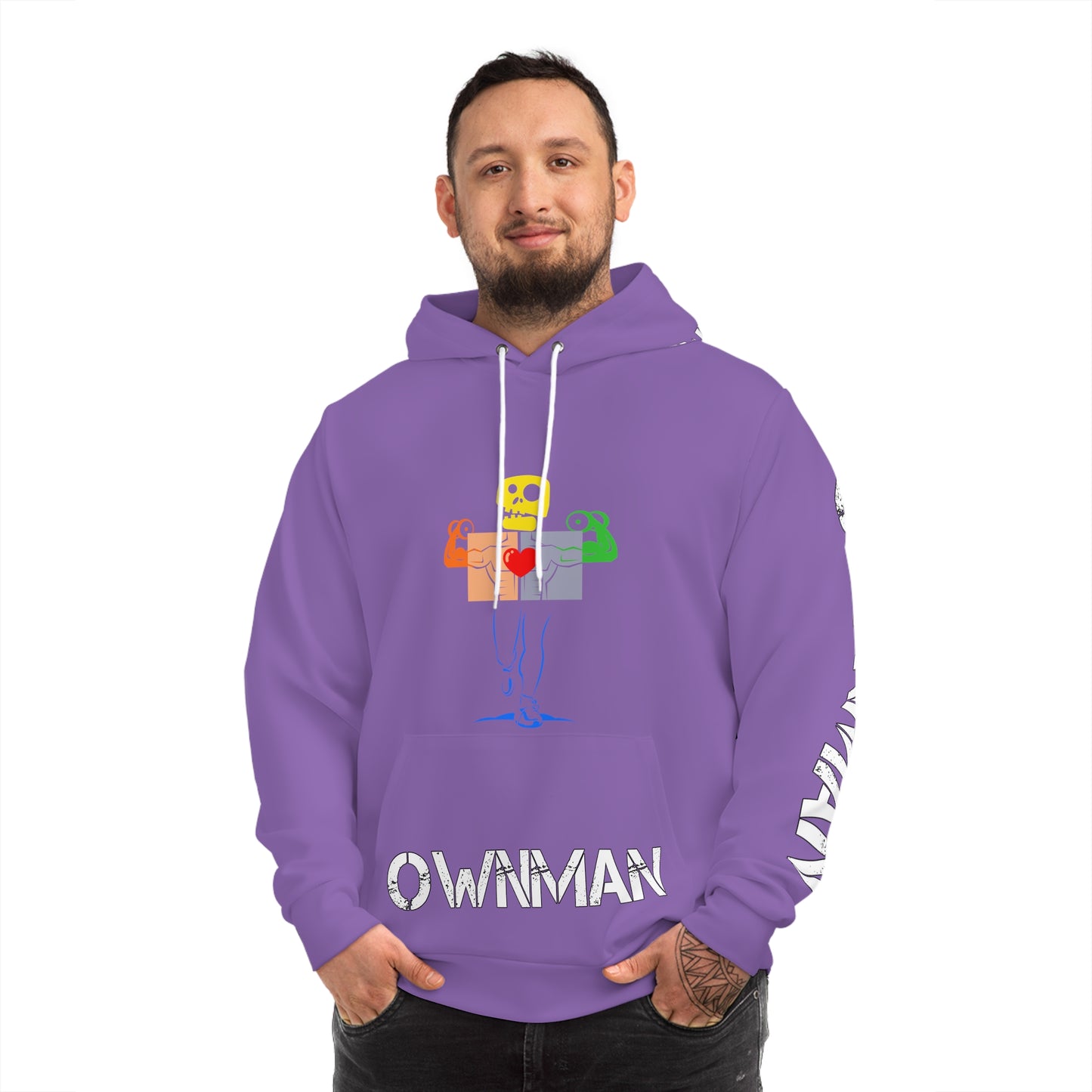 OWN MAN - Fashion Hoodie Purple