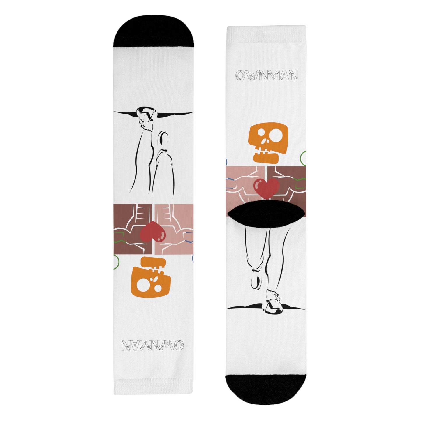 OWN MAN - Sublimation Crew Socks (EU)