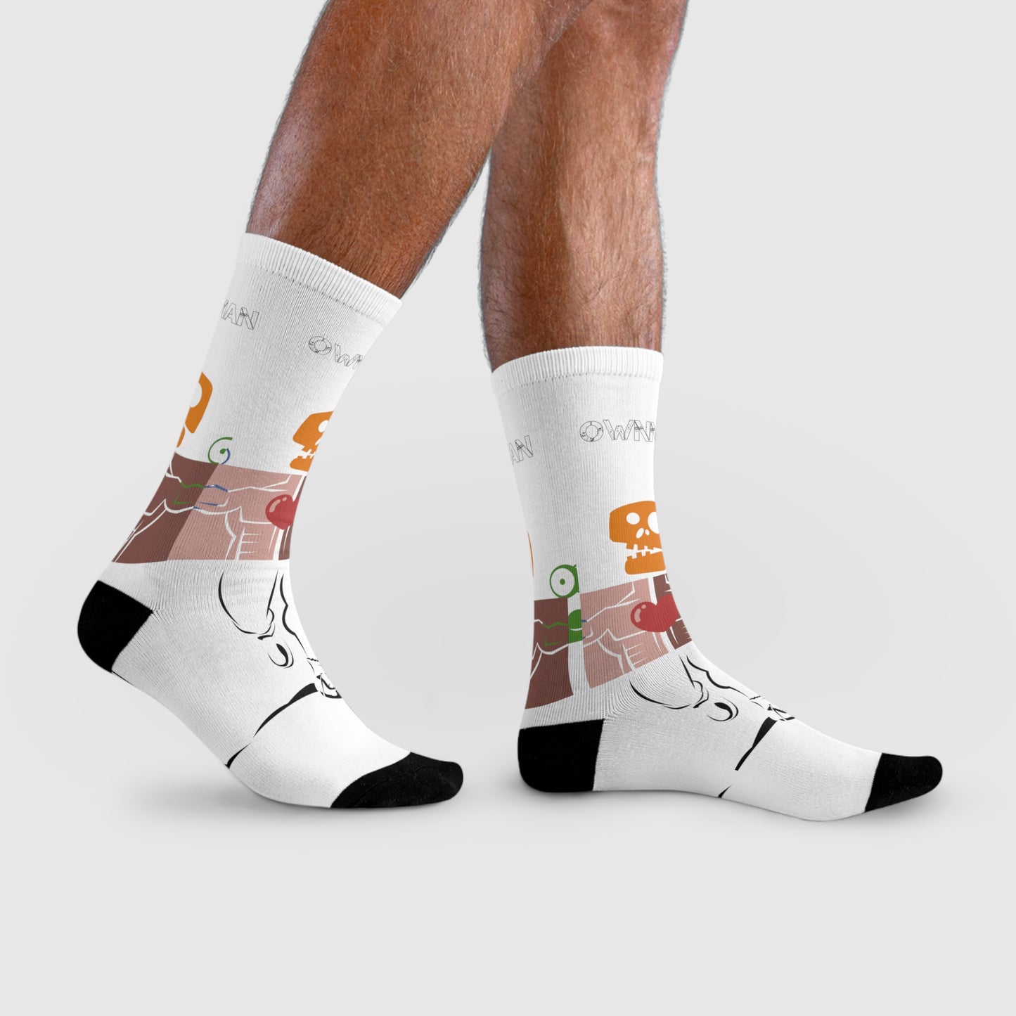 OWN MAN - Sublimation Crew Socks (EU)