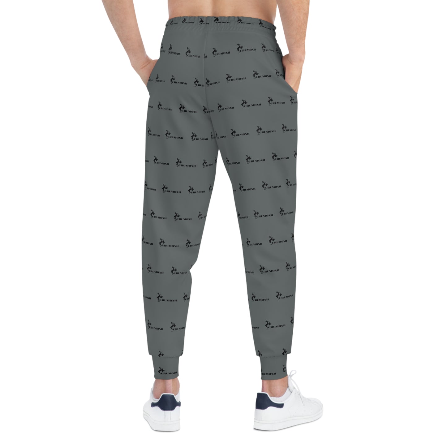 GRUMONH Athletic Joggers Grey