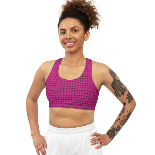 OWN MAN Seamless Sports Bra Pink