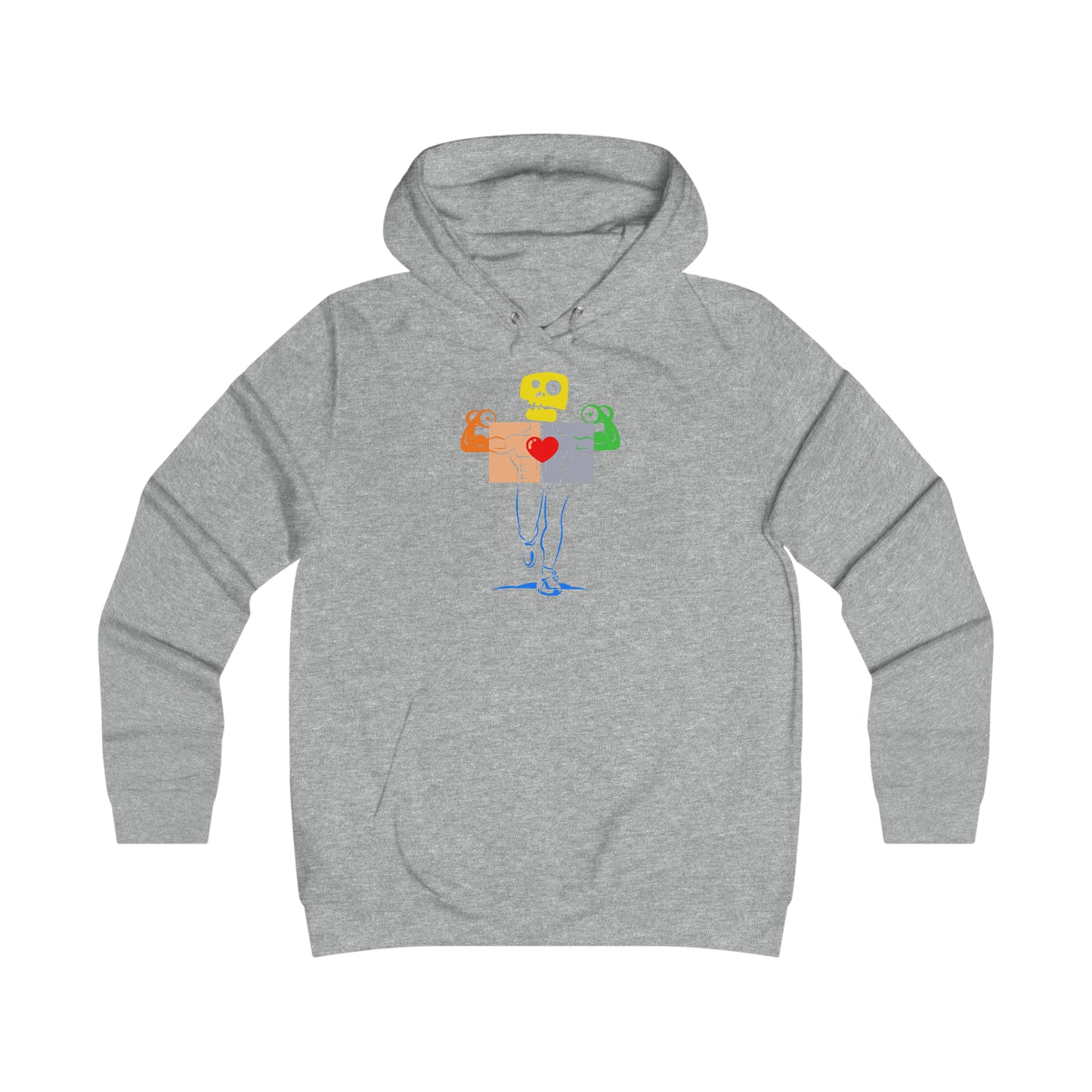 OWN MAN - Girlie College Hoodie