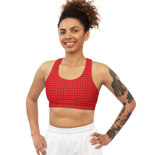 OWN MAN Seamless Sports Bra Red