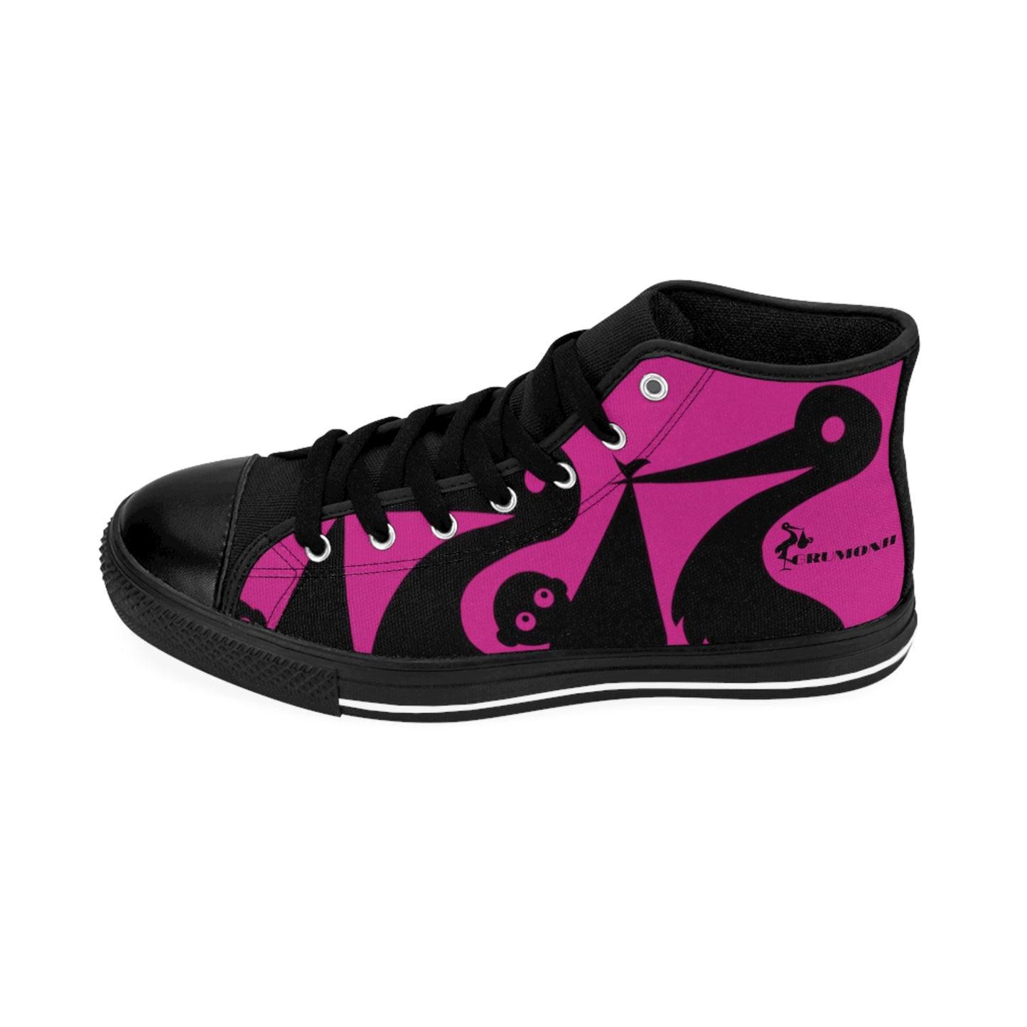 GRUMONH Men's Classic Sneakers Pink