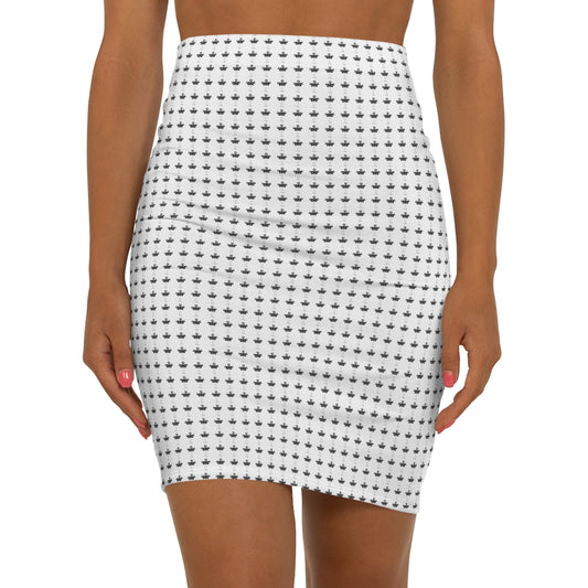 OWN MAN Women's Mini Skirt White