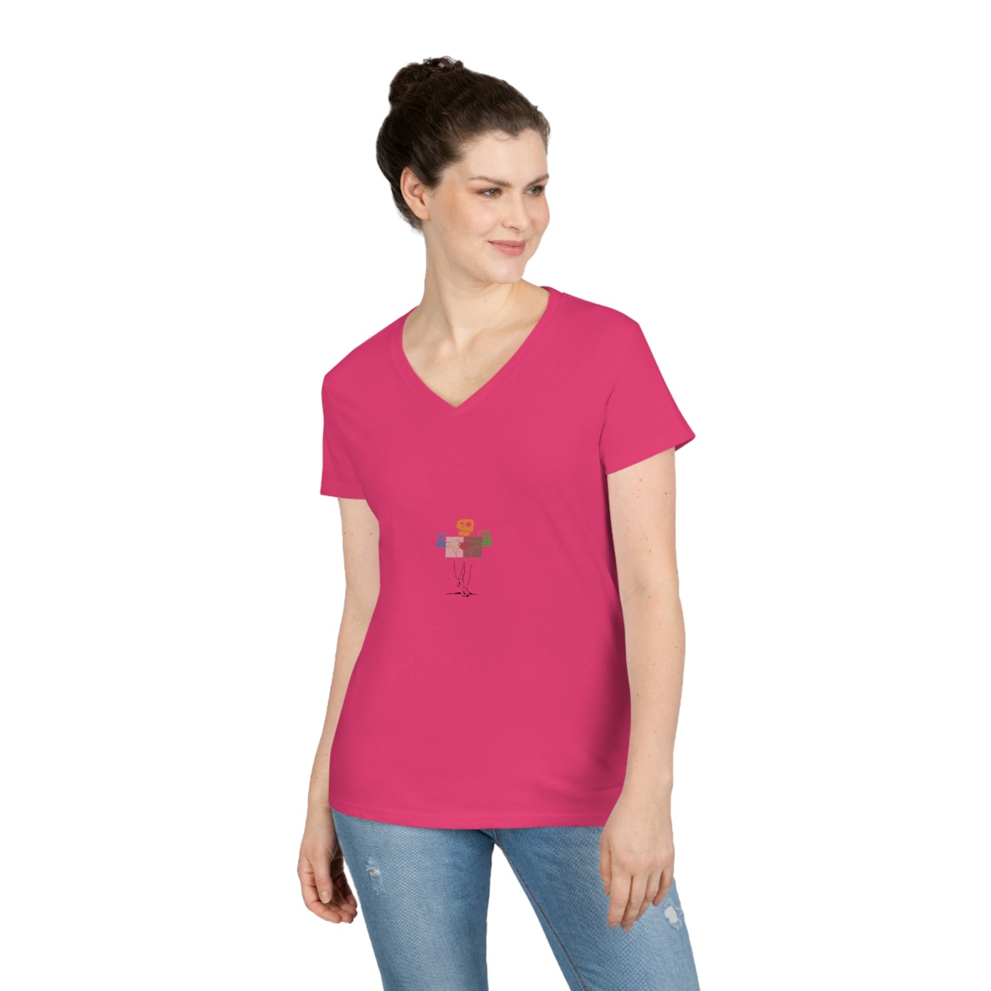 OWN MAN Women’s V-Neck T-Shirt