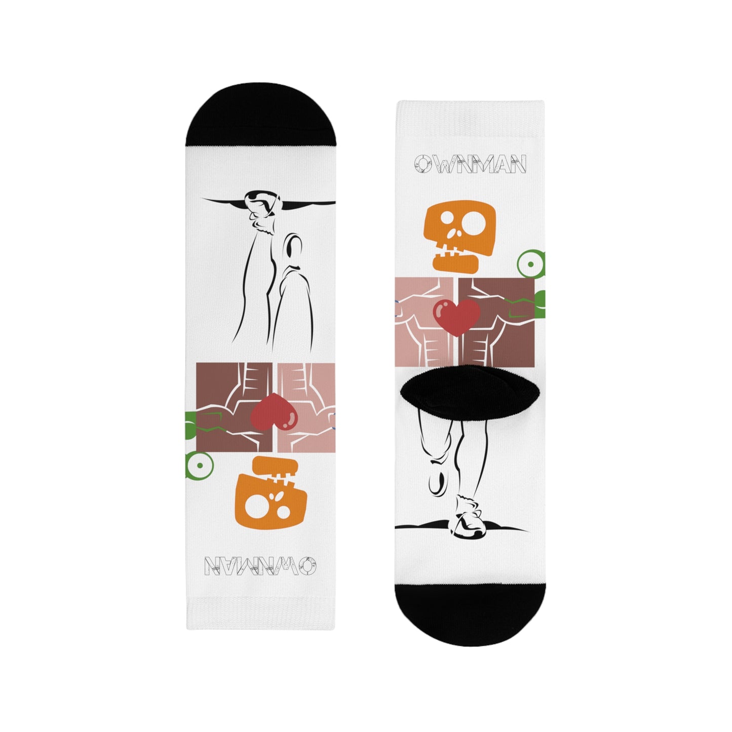 OWN MAN - Sublimation Crew Socks (EU)